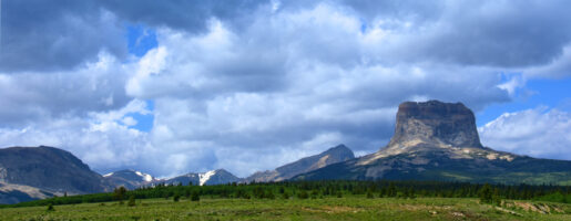 Edge of Glacier National Park and Blackfeet Nation.